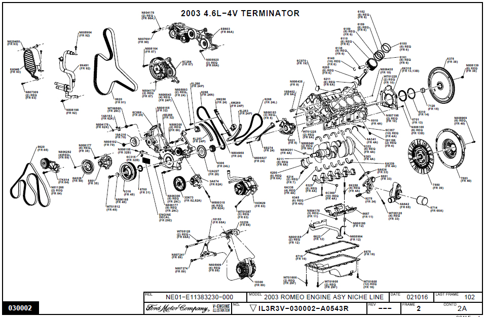 Ford 46 Oil Flow Diagram - General Wiring Diagram